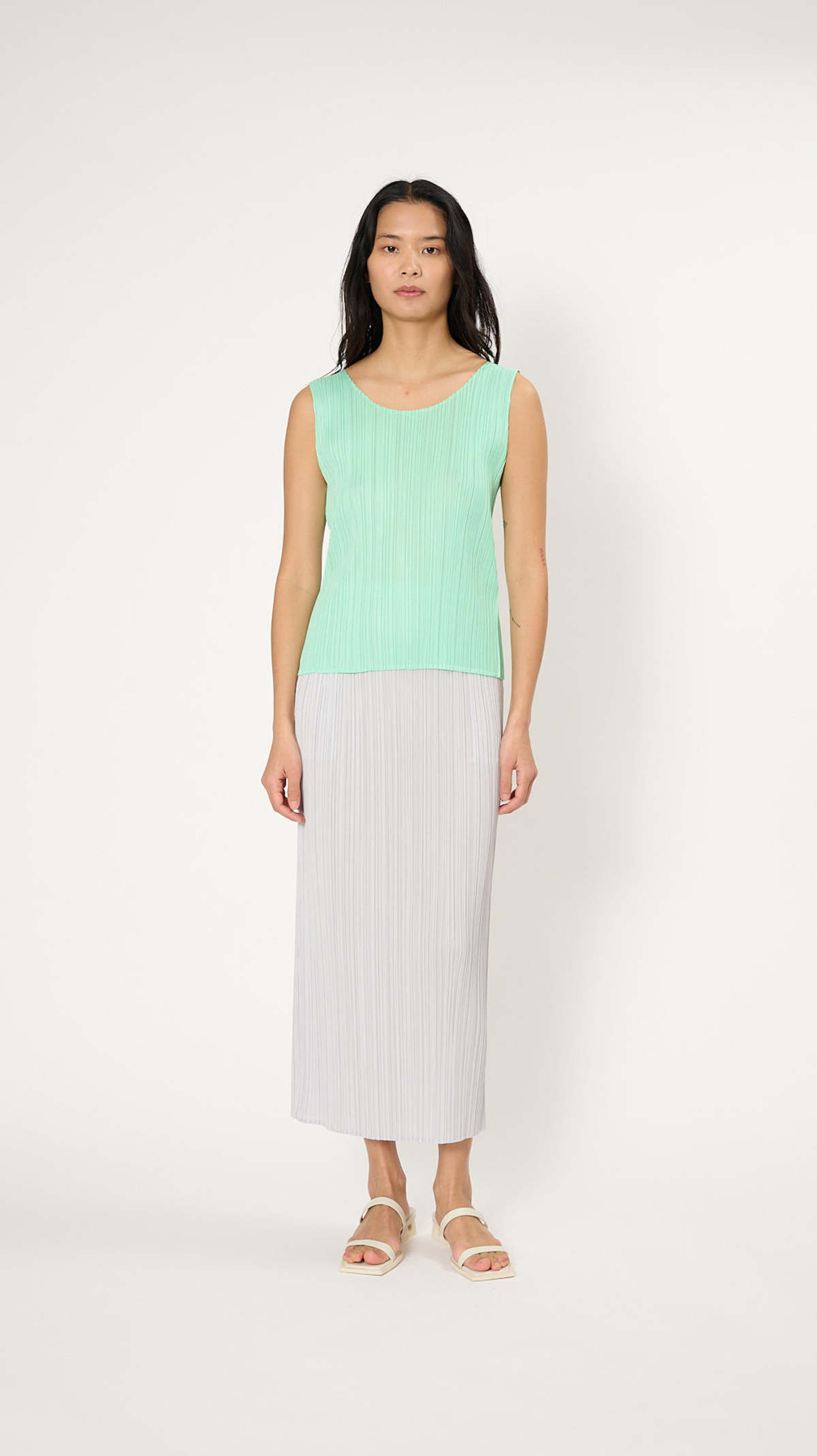 Pleats Please by Issey Miyake March Monthly Colors Top - Mint