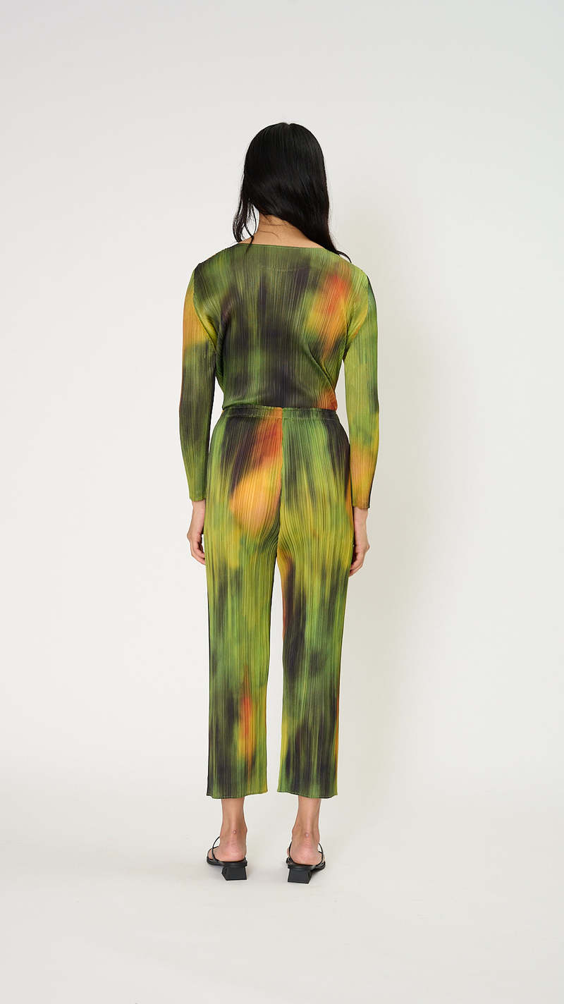 Pleats Please by Issey Miyake Turnip and Spinach Pants