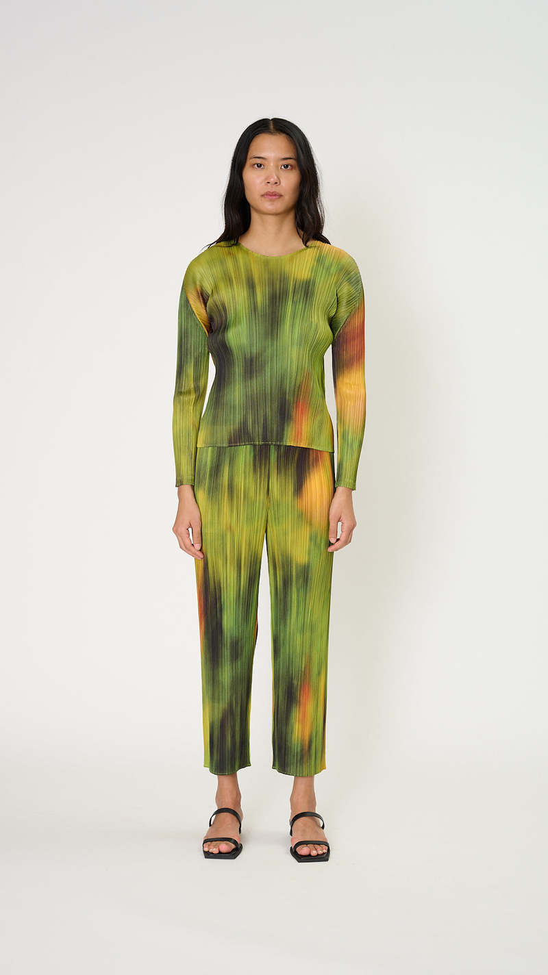 プリーツプリーズ　TURNIP & SPINACH Pleats Please by Issey Miyake Turnip and Spinach Top