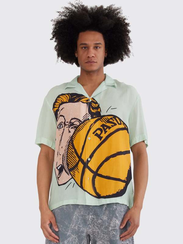 Pas De Mer Basketball Shirt - Light Green Pas De Mer Basketball Shirt - Light Green