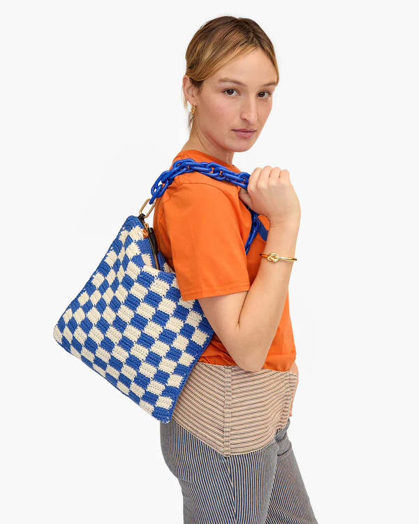 ISO cobalt blue shortie strap. Thanks! Clare V. Shortie Strap | Garmentory main image 4