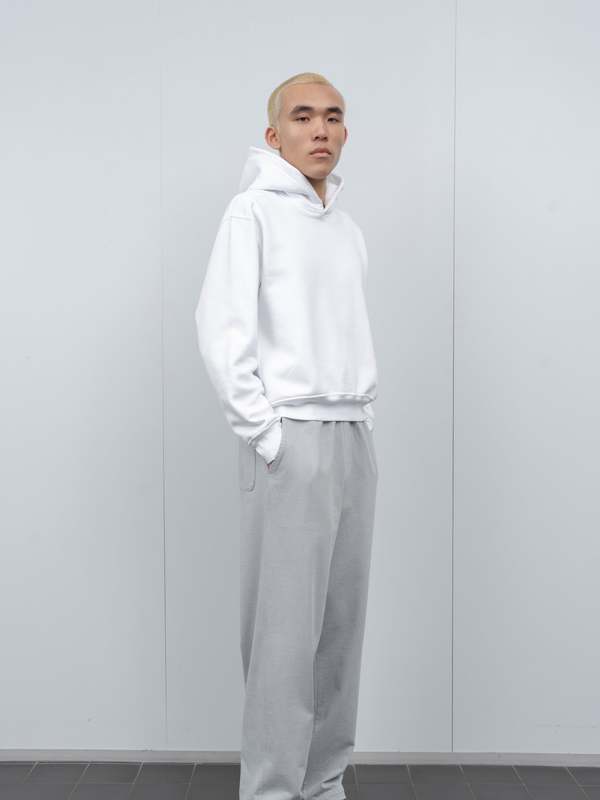 Lady White Jersey Lounge Pant Post Grey Garmentory