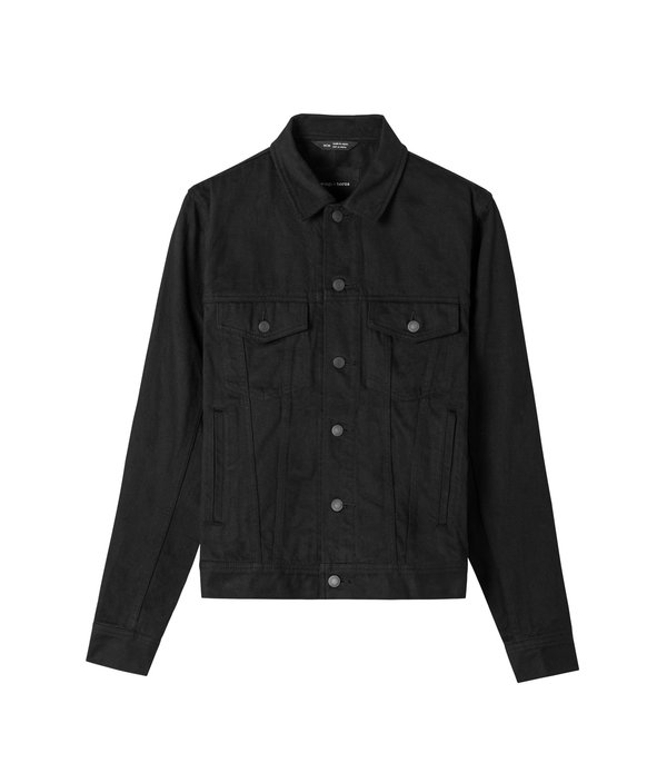 Wings + Horns Kyoto Black Denim Trucker Jacket | Garmentory