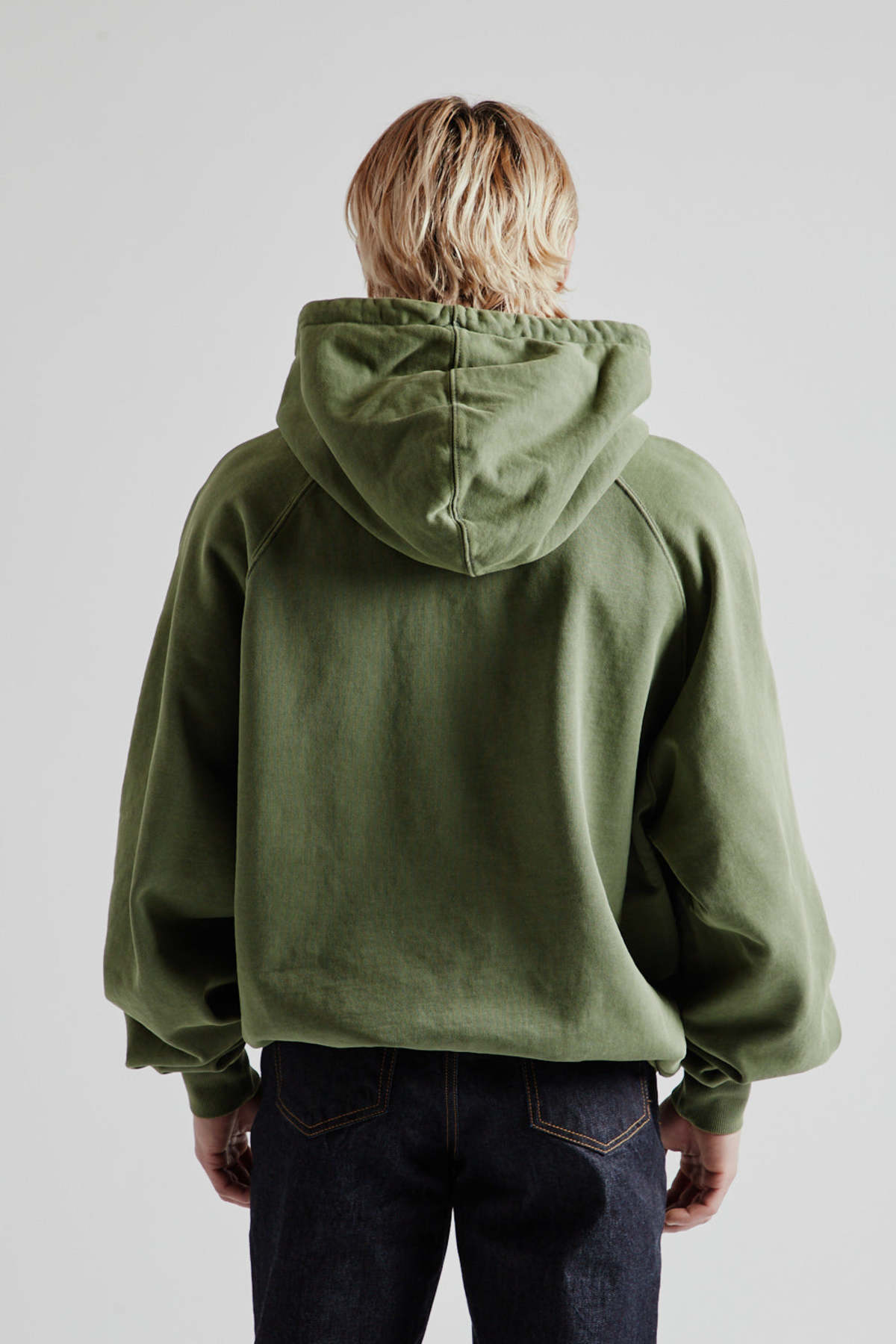 FRIZMWORKS OG Pigment Dyeing Hoodie - Green | Garmentory