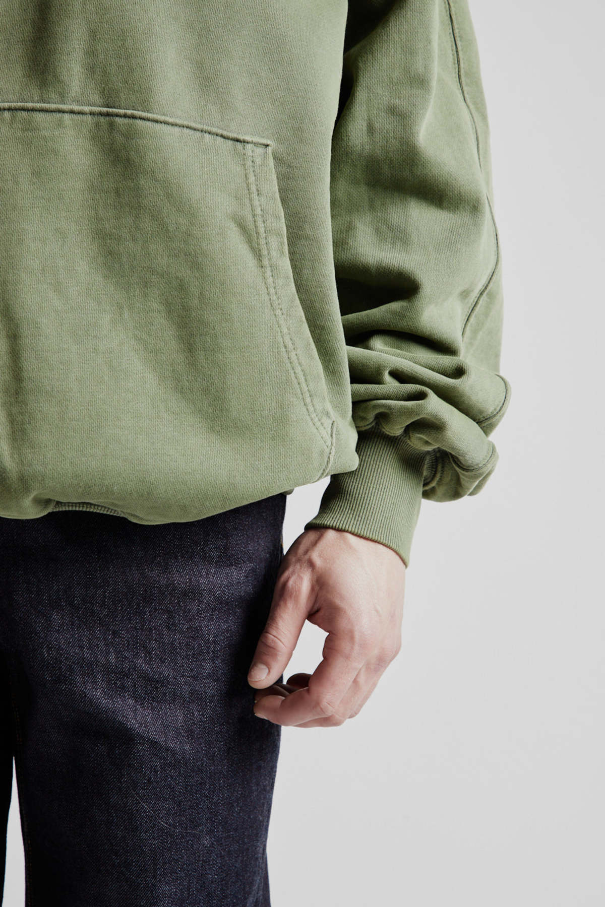 パーカー・フーディ FRIZMWORKS OG VINTAGE DYEING PULLOVER HOODY DARK GREEN FZWO FrizmWORKS OG Vintage Dye Pullover Hoody | Dark Green