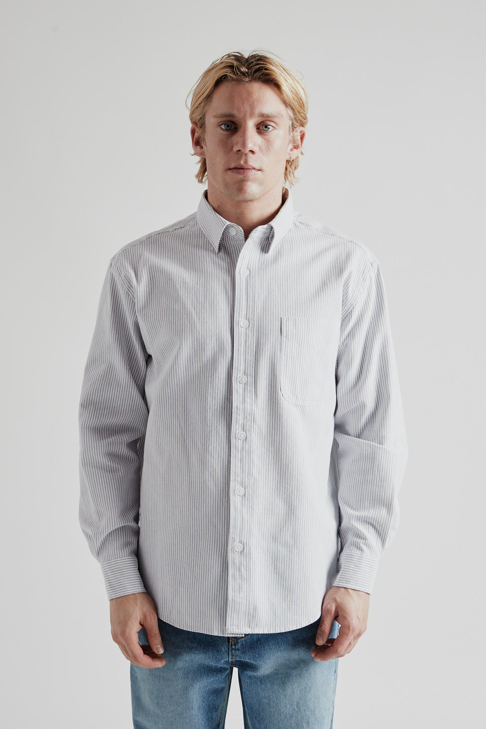 ga.co　Oversized volume stripe SH KAPITAL Multi-Stripe Jersey Huge T-Shirt in Green | SVD USA