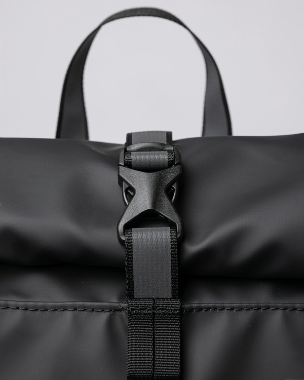 Sandqvist August Waterproof Backpack - Black Sandqvist August Waterproof Backpack - Black