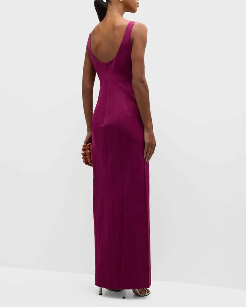 Staud Portrait Dress - Syrah | Garmentory Staud Portrait Dress - Syrah | Garmentory