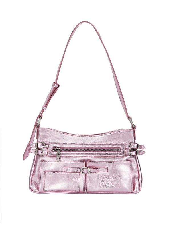 [MARGESHERWOOD]★ FLAT POCKET SHOULDER Brown Flat Pocket Shoulder Bag by MARGESHERWOOD on Sale