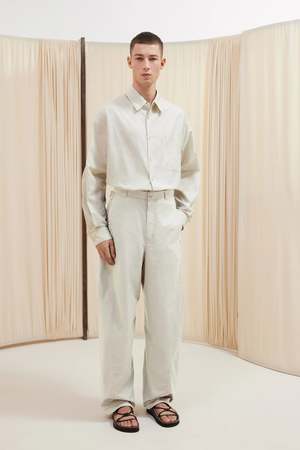 Lemaire 3D Pants - Light Overcast Grey | Garmentory