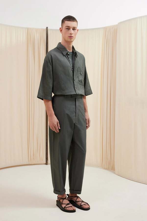 Lemaire Carrot Pants - Asphalt | Garmentory