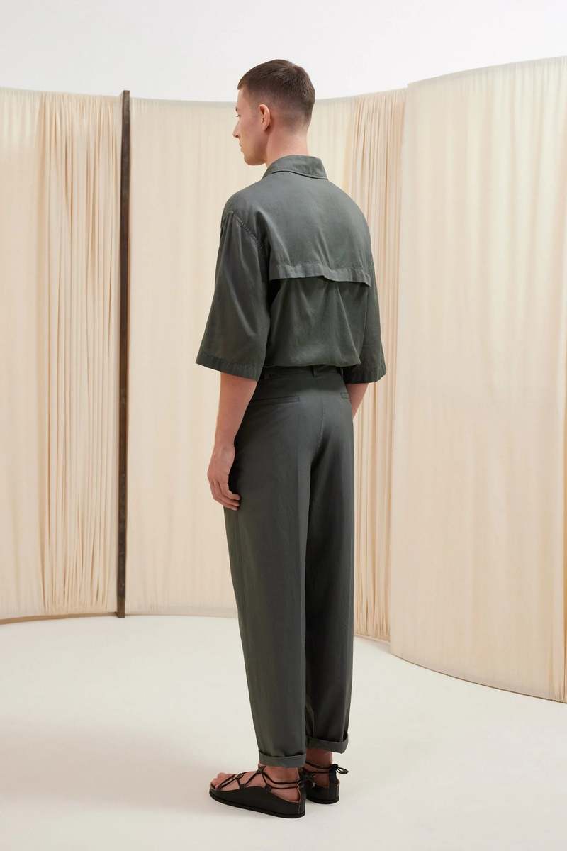 スーツ lemaire BELTED RELAXED PANTS, ASPHALT Lemaire Belted Relaxed Pants Asphalt – Neighbour