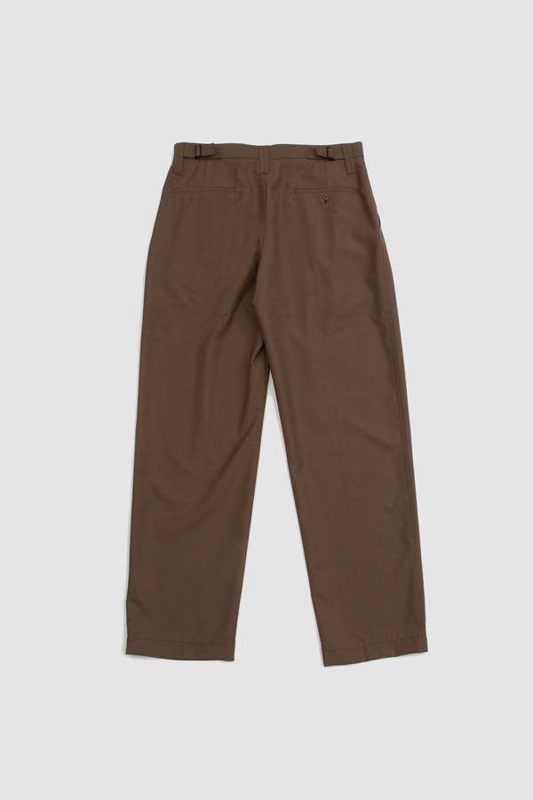 Lemaire One Pleat Pants - Taupe Melange | Garmentory