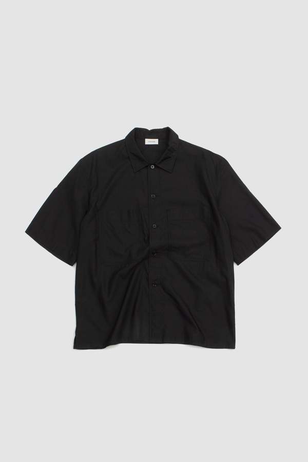 SS Pyjama Shirt Black | Garmentory