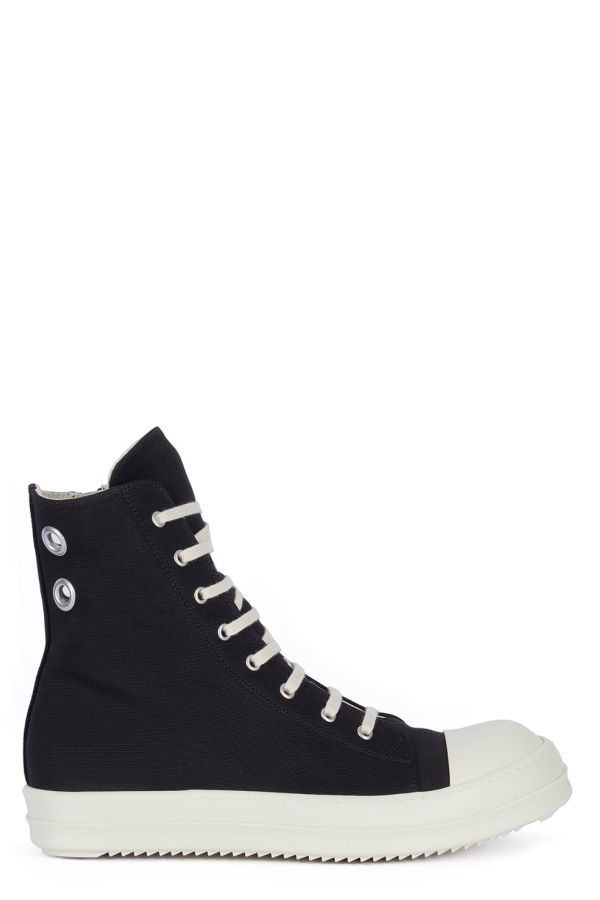 Rick Owens Women's High Top Sneakers - Black/Milk