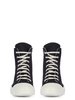 Rick Owens Women's High Top Sneakers - Black/Milk - Thumbnail 2