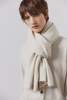 Laing Home Cashmere Scarf - Putty - Thumbnail 3