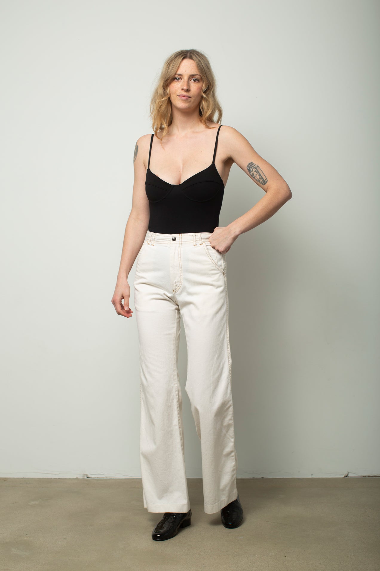 FLORA X CORA BIKINI AND SKINNY FLARES SET - ICE CREAM main image 1