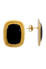 Sunday Stephens BLACK DIAMOND EARRINGS - GOLD - Thumbnail 2