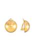 Sunday Stephens FROSTED GLOBE EARRINGS - GOLD - Thumbnail 2