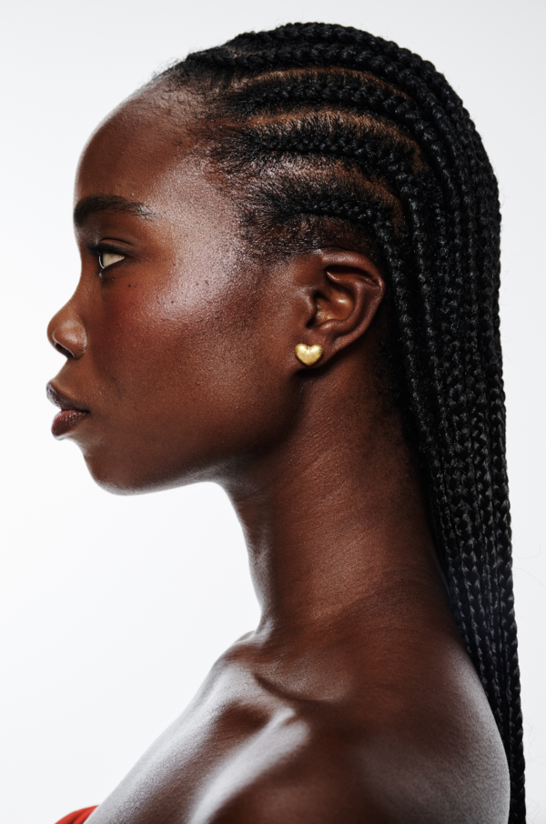 Sunday Stephens FROSTED HEART MINI - GOLD