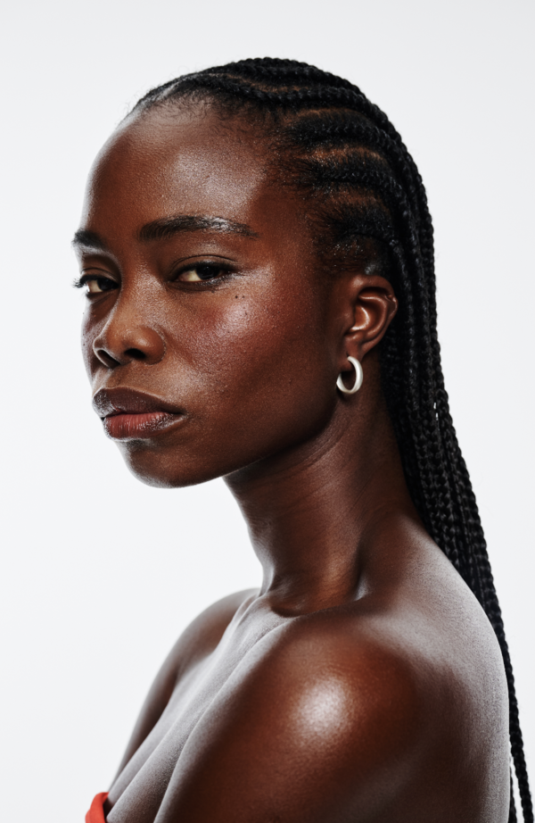 Sunday Stephens FROSTED HOOP SMALL - SILVER