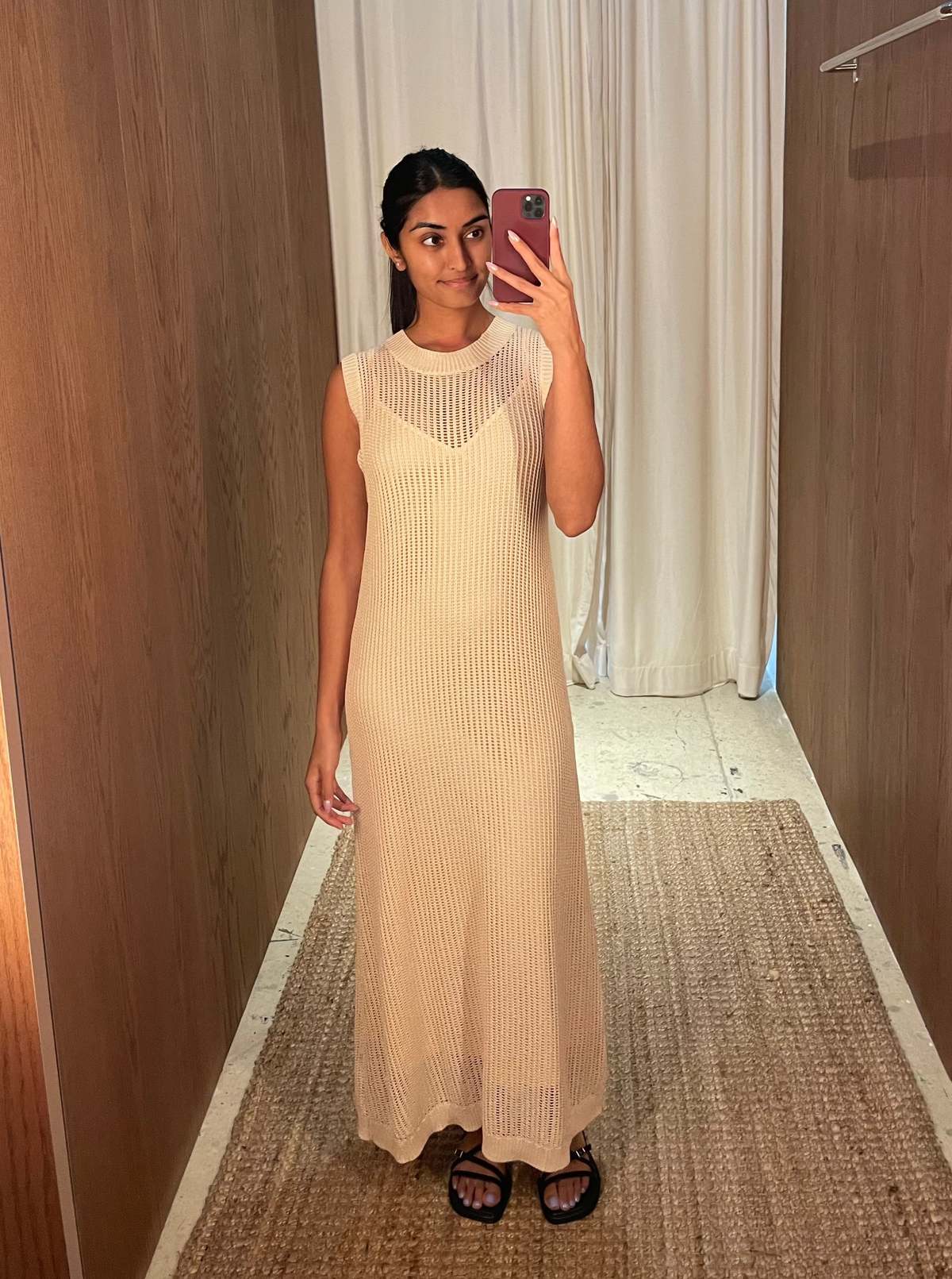 moon river knit midi dress Open Clothing