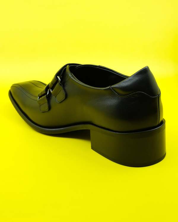 Martine Rose Leather Sporty Snout Loafer - Black | Garmentory