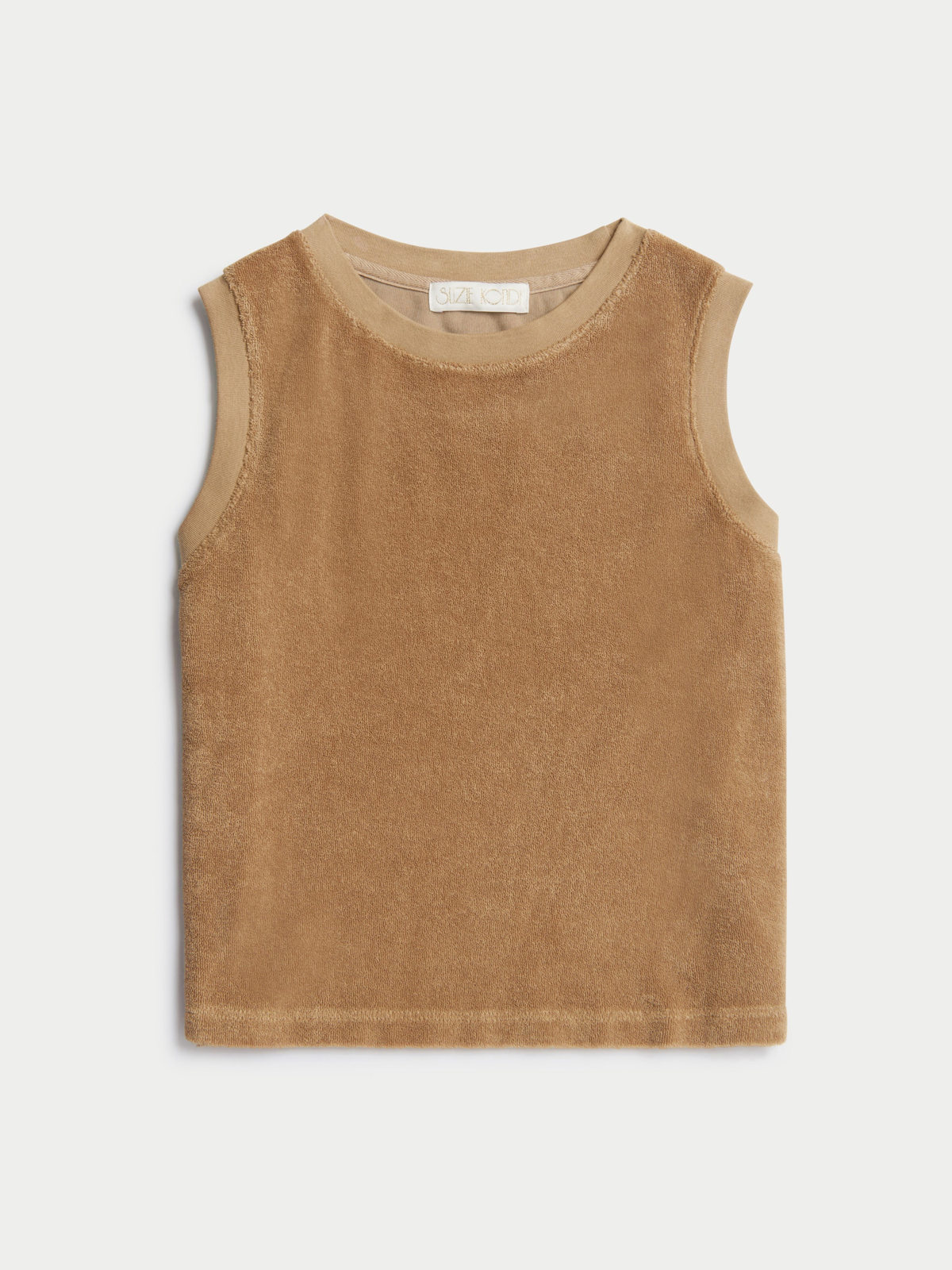 Suzie Kondi Mali Muscle Tee in Terry - Pecan | Garmentory