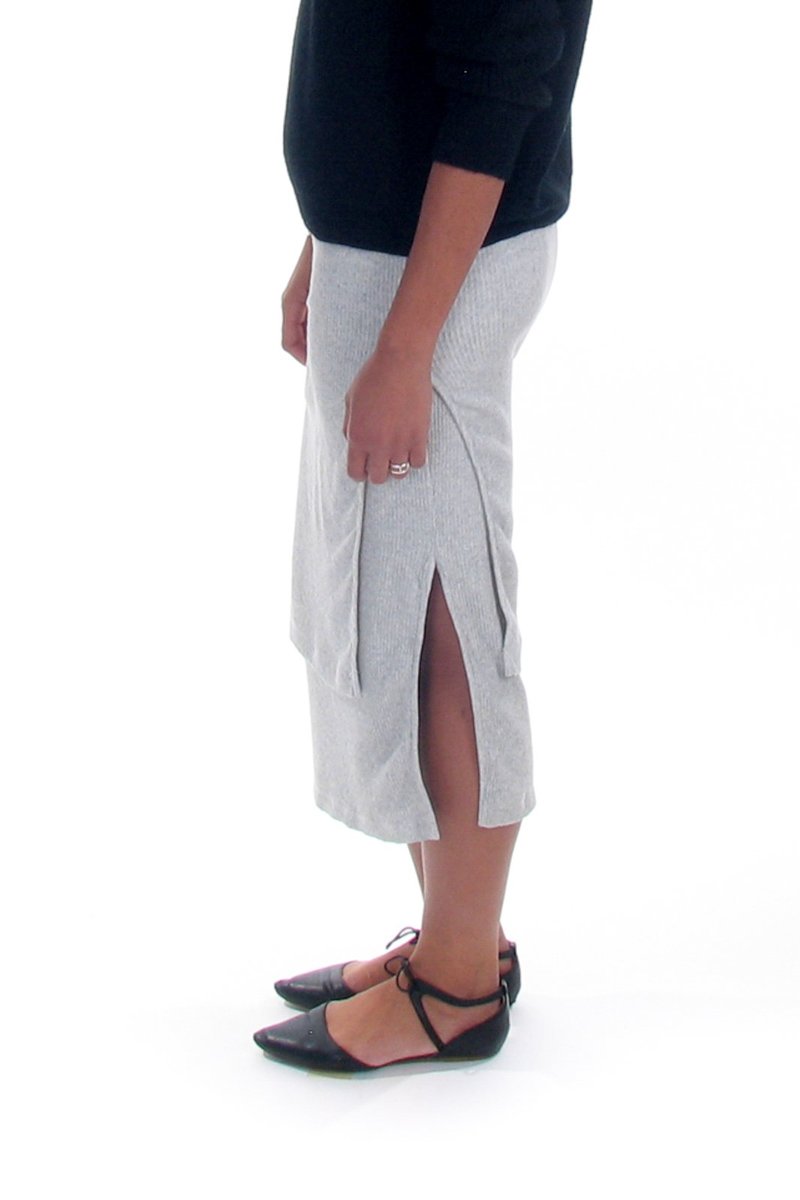 34N 118W Keller Layer Skirt - White