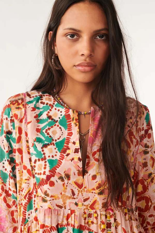Ba&sh Lorenza Dress - Rose | Garmentory Ba&sh Lorenza Dress - Rose | Garmentory