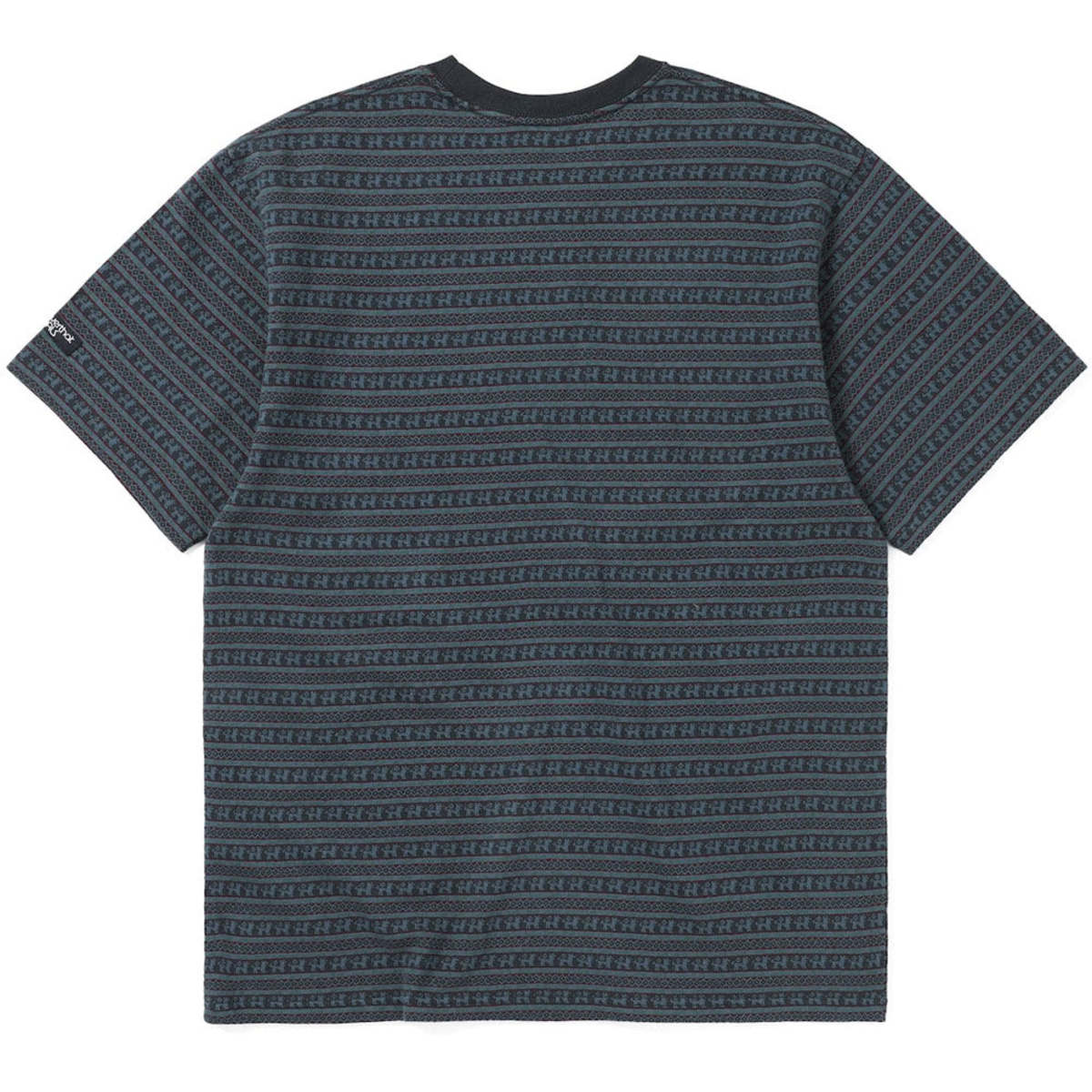 ThisIsNeverThat Pattern Striped Tee - Navy | Garmentory