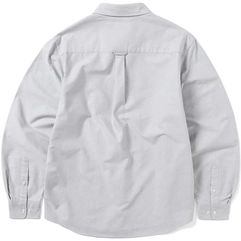 【THISISNEVERTHAT】T-Logo Oxford Shirt Grey T-Logo-Oxford-Shirt-GREY1_320x