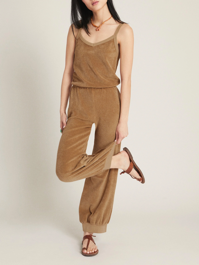 SUZIE KONDI The Giorgi Tank Jumpsuit xs Suzie Kondi Giorgi Terry