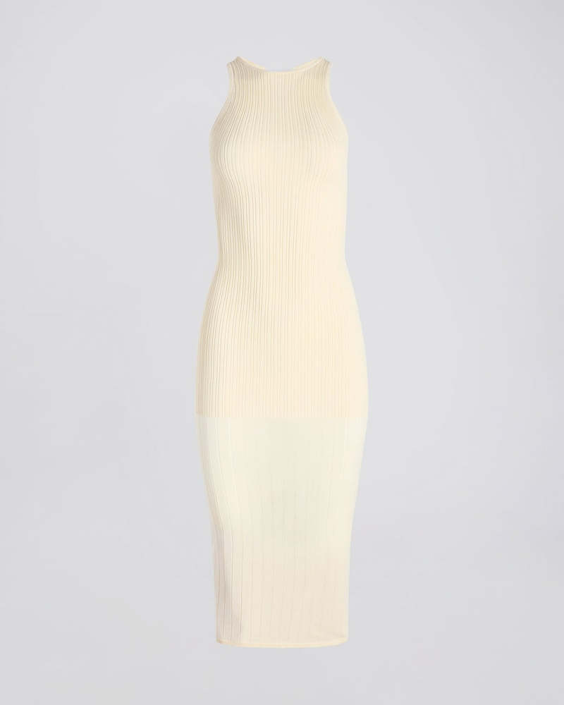 knit cowl neck dress Cowl Neck Knit Gown
