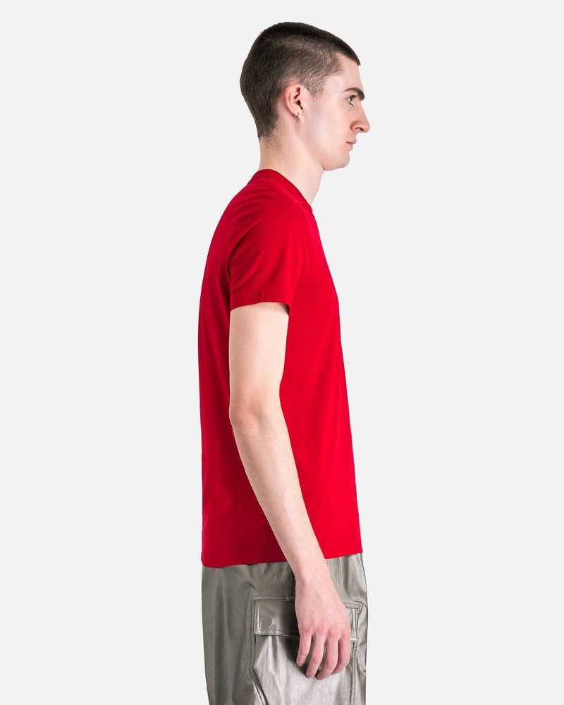Tシャツ・カットソー RICK OWENS SS24 V-NECK T-SHIRT (RP01D2236_Y09) RICK OWENS SS24 V-NECK T-SHIRT (RP01D2236_Y09) (RICK OWENS/T