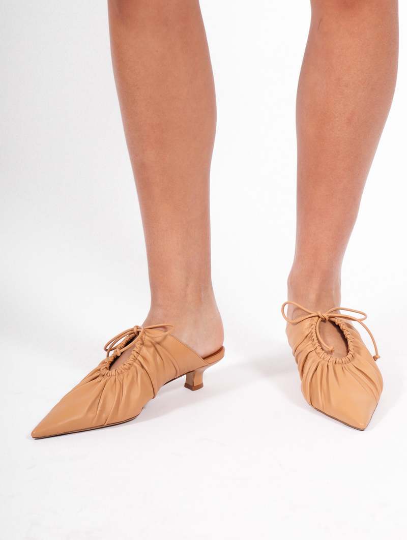 サンダル・ミュール By Malene Birger SS25 MASEY HEELS (102111 12A) Masey leather mules - Buy Shoes online | By Malene Birger