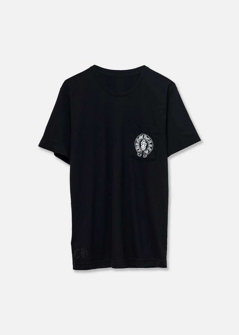 Chrome Hearts T-Shirt Men's Black - POIZON