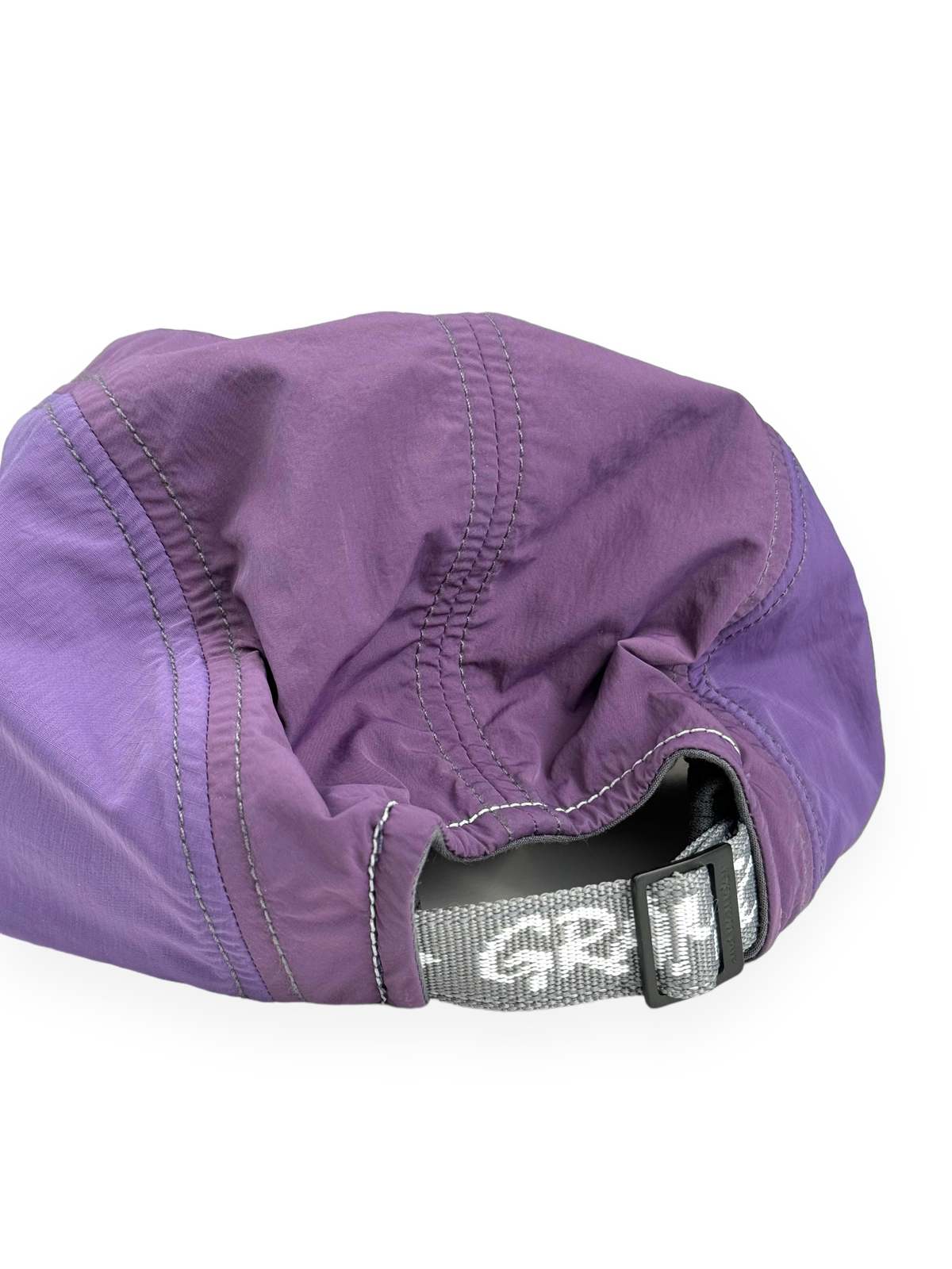and wander x Gramicci Patchwork Wind Cap - Purple | Garmentory and wander x Gramicci Patchwork Wind Cap - Purple | Garmentory
