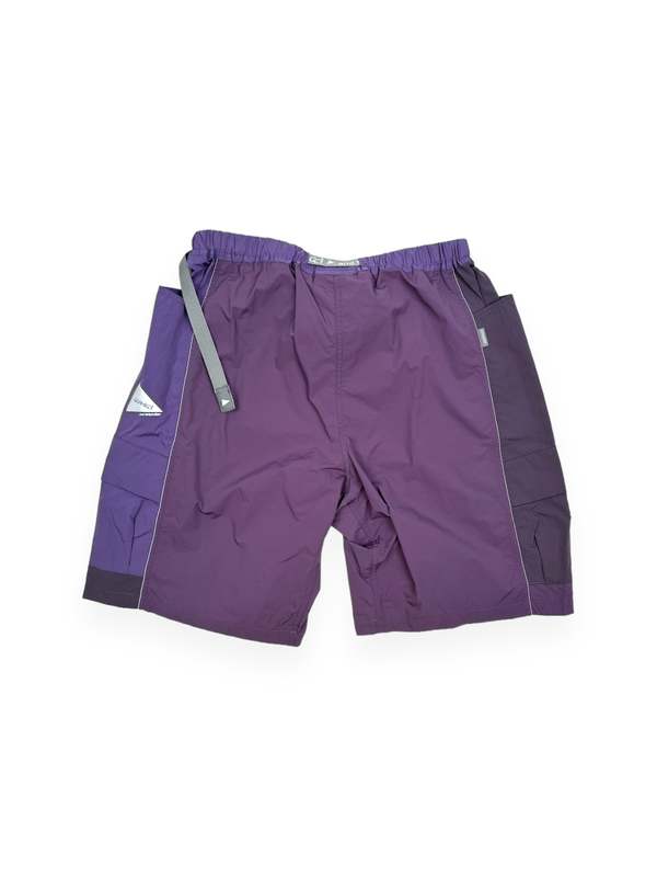 and wander x Gramicci Patchwork Wind Short - Purple | Garmentory