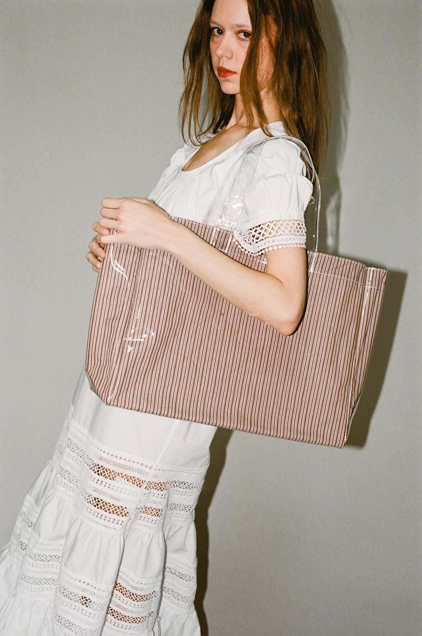 Saks Potts Riri Bag - Brown Stripe | Garmentory