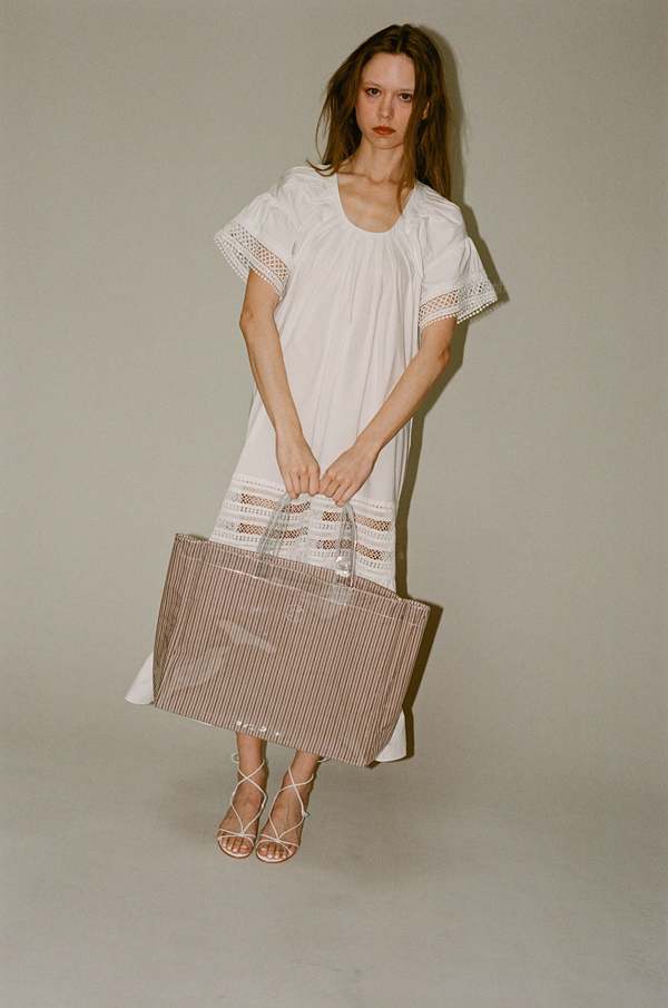 Saks Potts Riri Bag - Brown Stripe | Garmentory