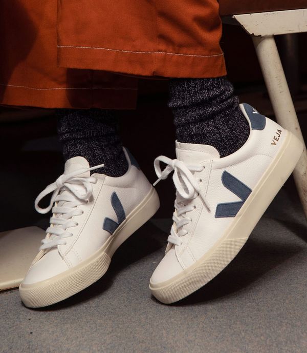 VEJA Campo Chromefree Leather Shoes - White California | Garmentory