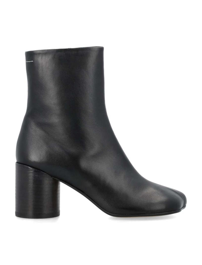 【関税＆送料込み】Mm6 Maison Margiela 'Anatomic' Black Lea Mm6 By Maison Margiela Anatomic Black Leather Ankle Boot