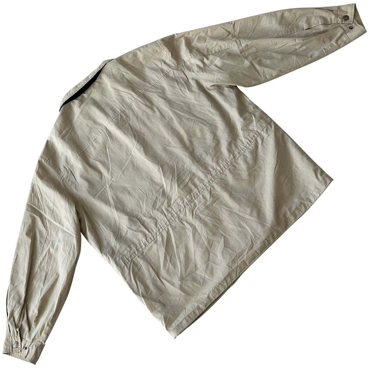 ROGER KENT (Germany) Microfiber Cotton Blend Field Jacket Ivory