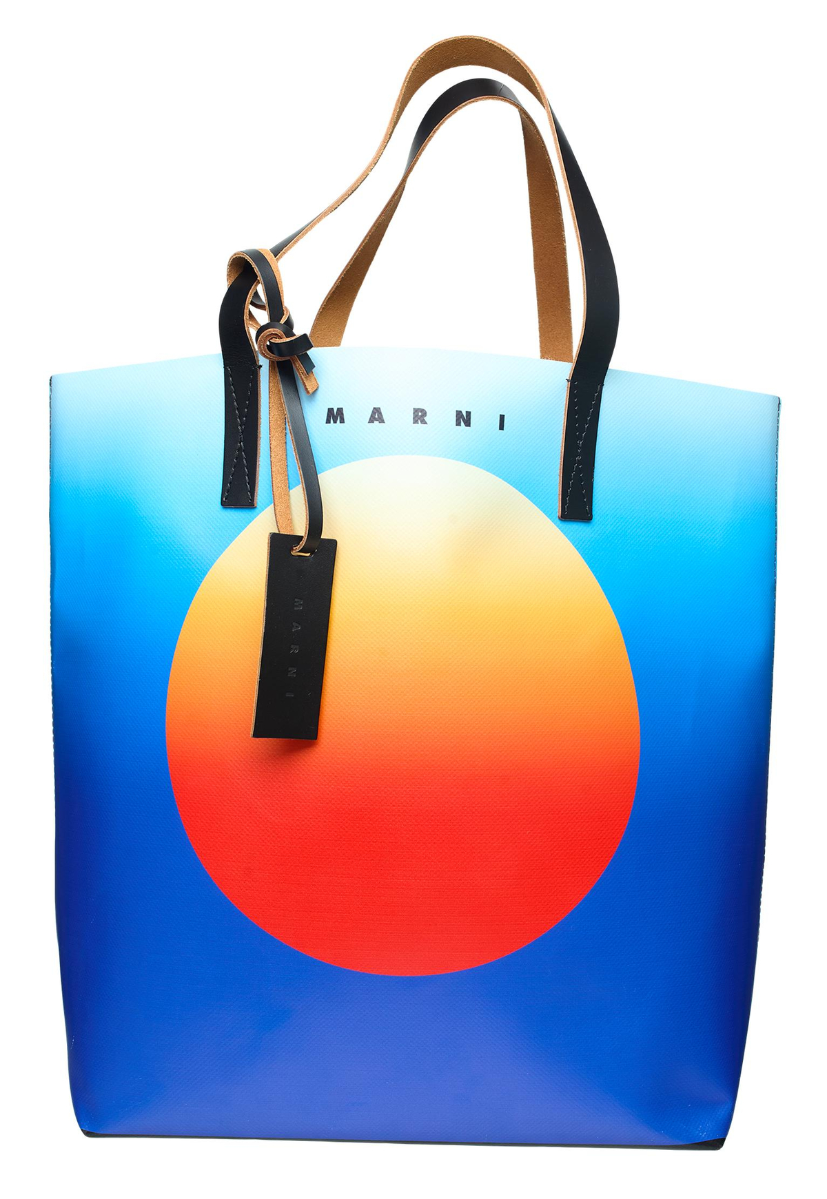 Marni Tribeca Shopping Bag - Blue | Garmentory