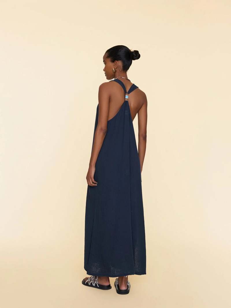 atlas maxi dress navy Xirena Atlas Dress - North Star