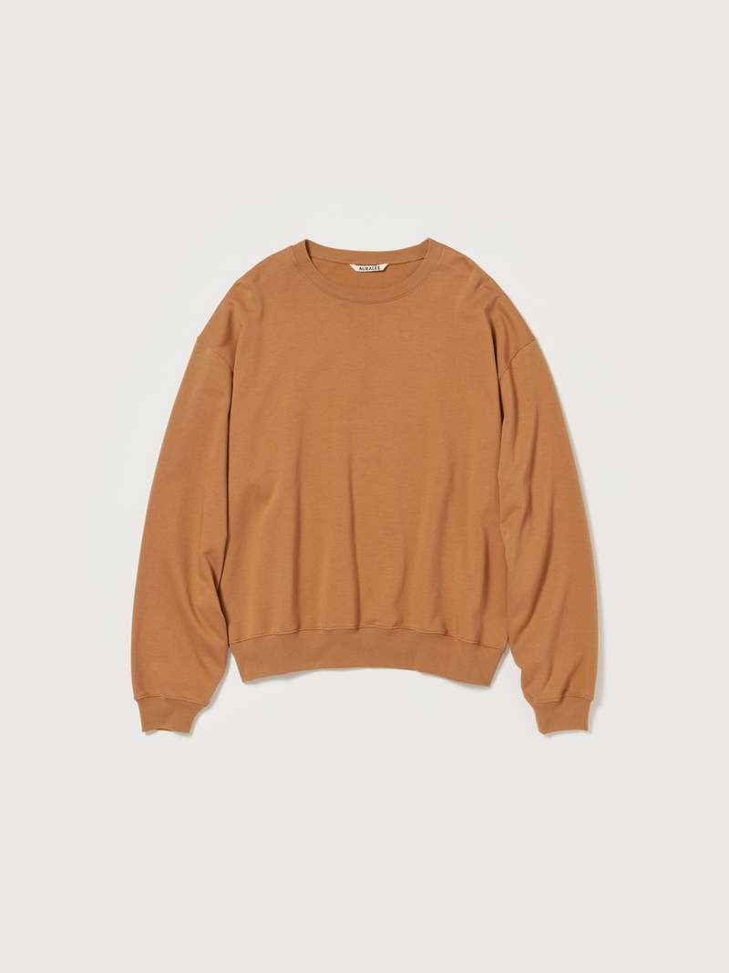 Auralee Super High Gauze Sweat Pullover - Light Brown Auralee Super High Gauze Sweat Pullover - Light Brown