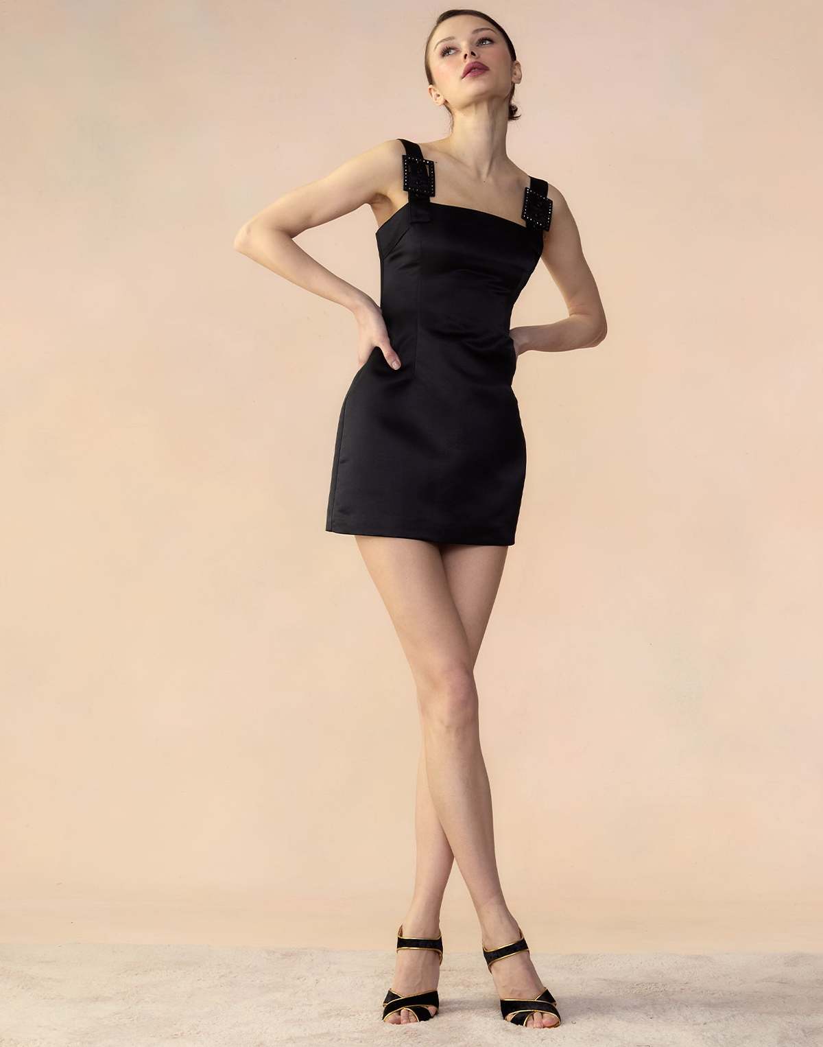 Satin Cynthia Gown
