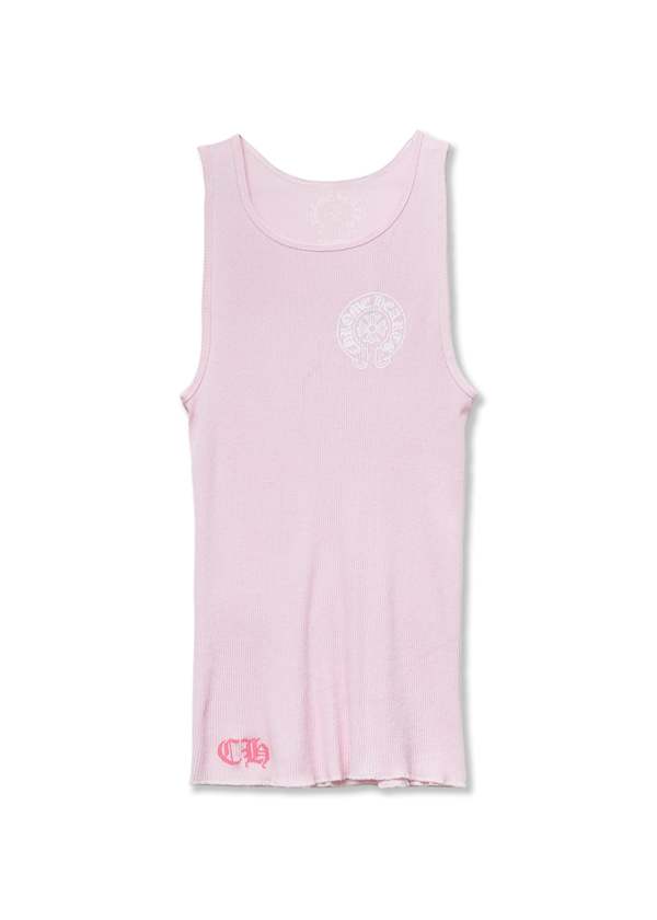 chrome hearts CH Logo Tank Top - Pink | Garmentory